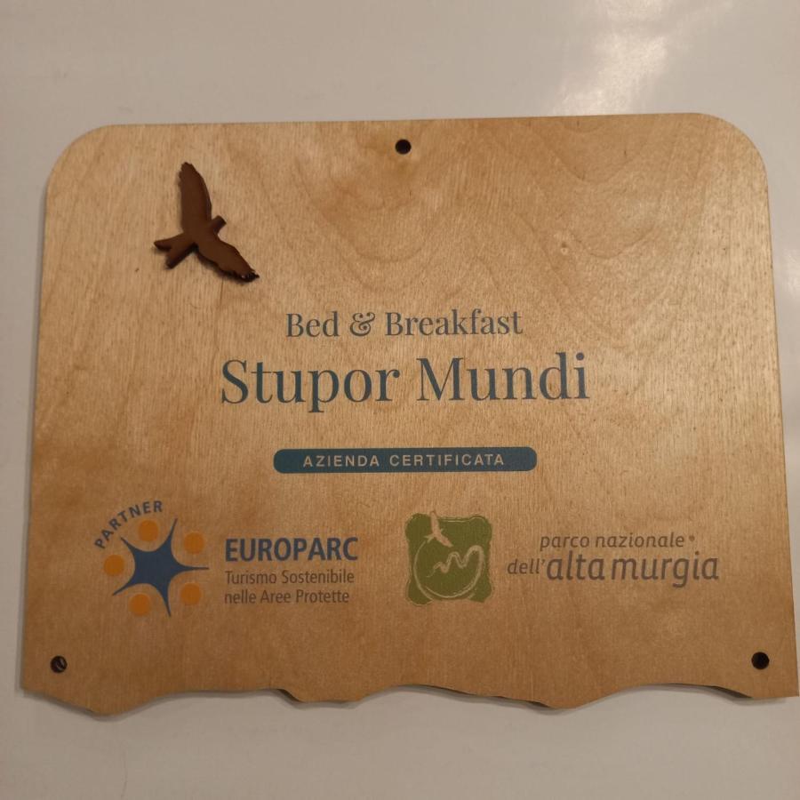 B&B Stupor Mundi 阿尔塔穆拉 外观 照片